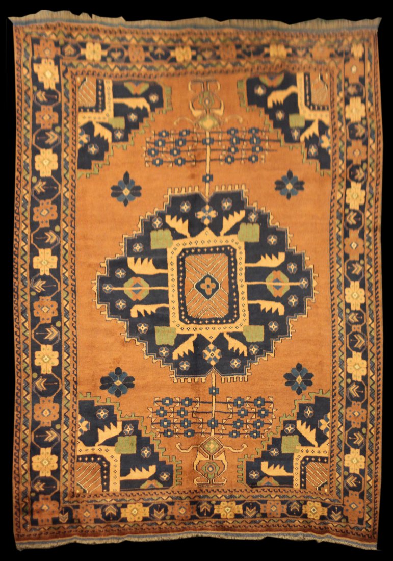 New/Old Stock 10' 1" x 6' 11" Afghan Kargai (1 of 2)