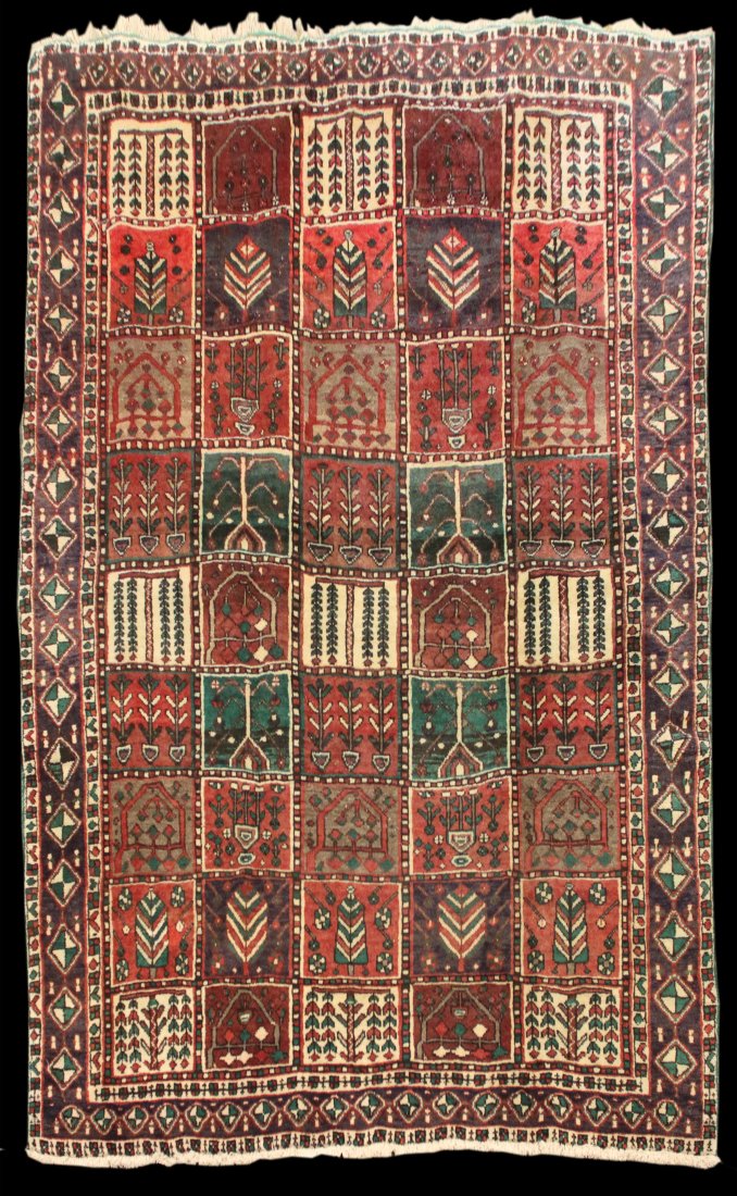 Semi-Antique 9' 2" x 6' 7" Persian Bakhtiari (1 of 2)