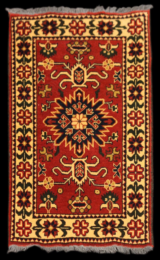 New 3' 6" x 2' 1" Pakistani Kargai (1 of 2)