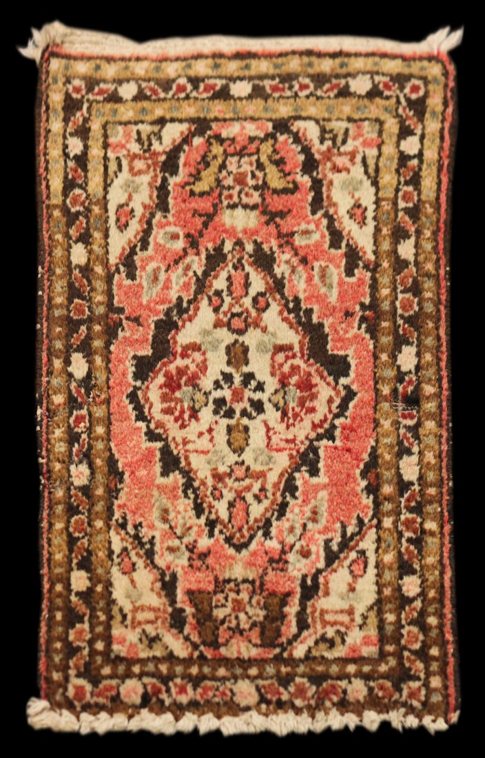 Semi-anrique 2' 0" x 1' 3" Persian Hamadan Mat (1 of 2)