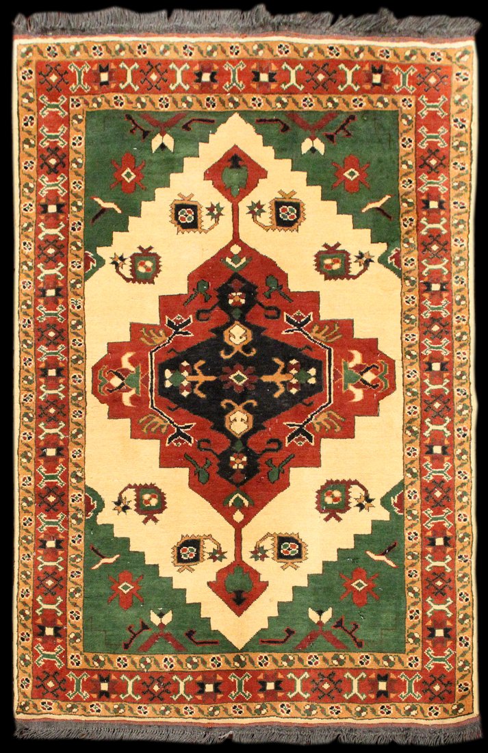 New 5' 1" x 3' 4" Pakistani Kargai (1 of 2)