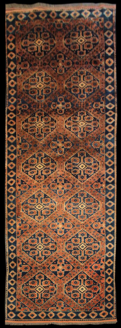 New/Old Stock 9' 5" x 3' 6" Afghan Kargai (1 of 2)