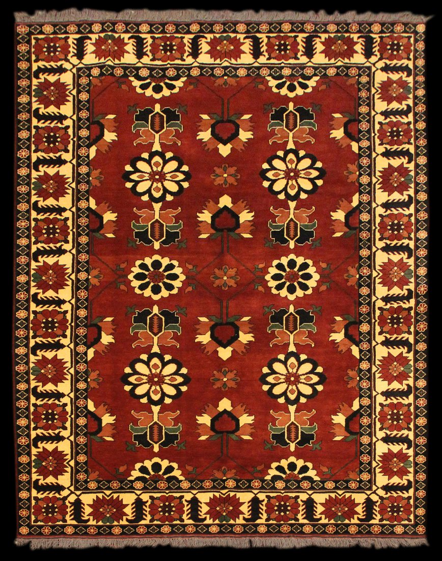 New/Old Stock 10' 1" x 6' 10" Pakistani Kargai (1 of 2)