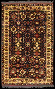 New/Old Stock 9' 2" x 6' 7" Armenian Kargai: New/Old Stock 9' 2" x 6' 7" Armenian Kargai are rug. A nice 6x9 rug for back areas. Handmade rugs last approximately: forever.