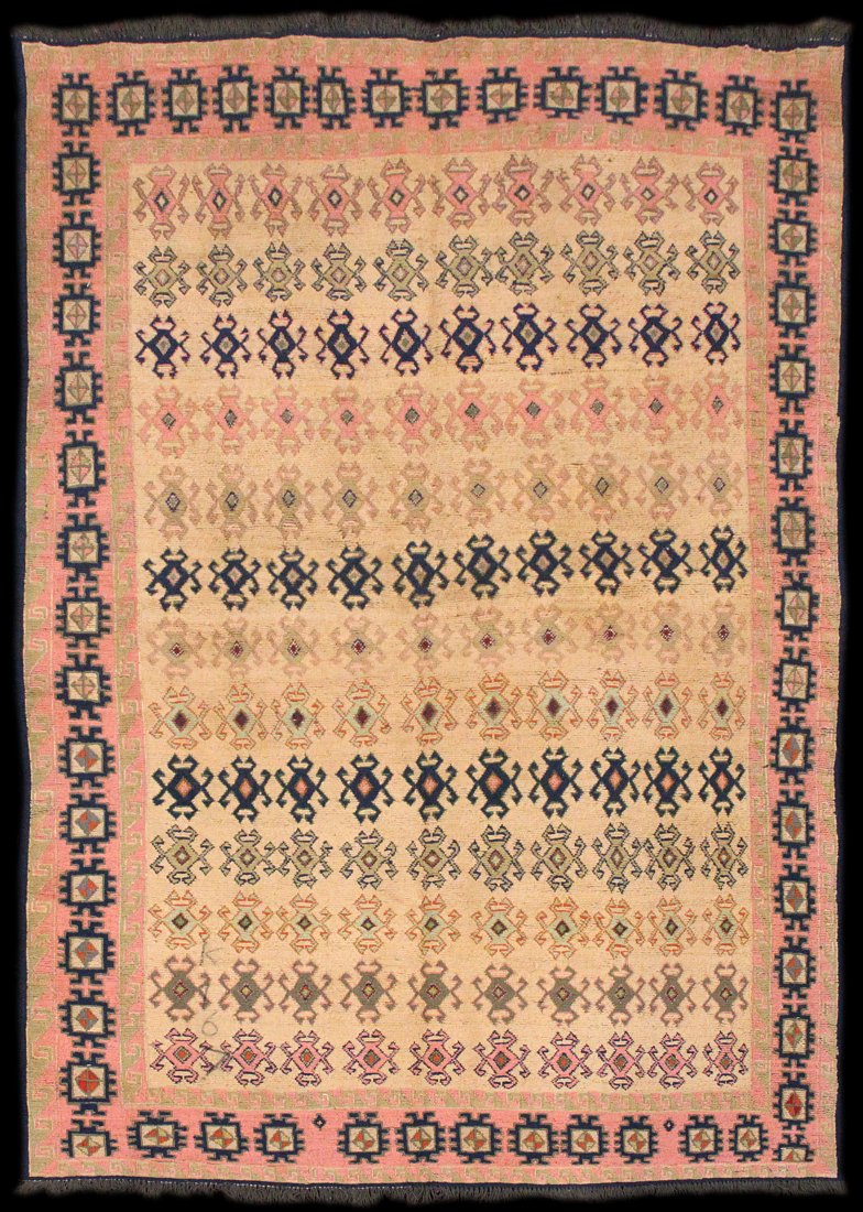 New/Old Stock 6' 11" x 4' 11" Afghan Soumak (1 of 2)