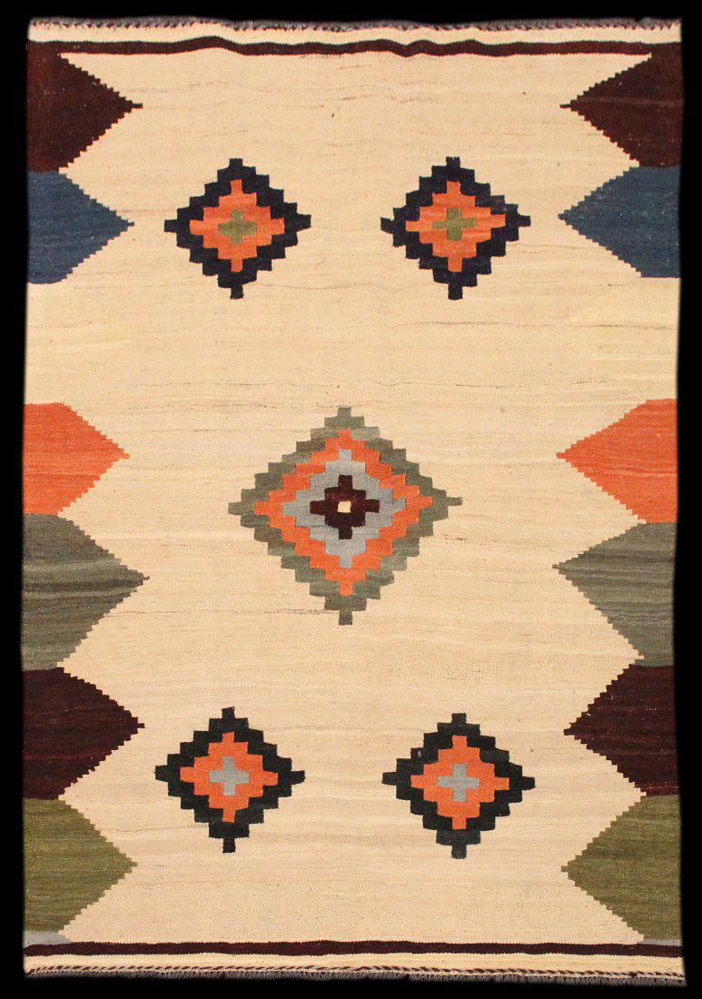 NEW 5' 5" x 3' 7" Pakistani Tribal Kilim (1 of 2)