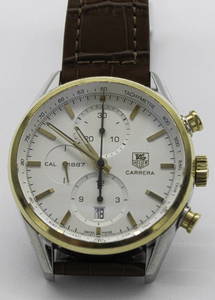 18K  Men's TAG HEUER CARRERA Two tone CAR2150