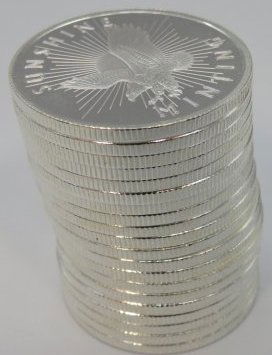 Lot of 17 - 1 Troy oz Sunshine Minting .999 Fine Silver Round Mint Mark SI - (1 of 1)