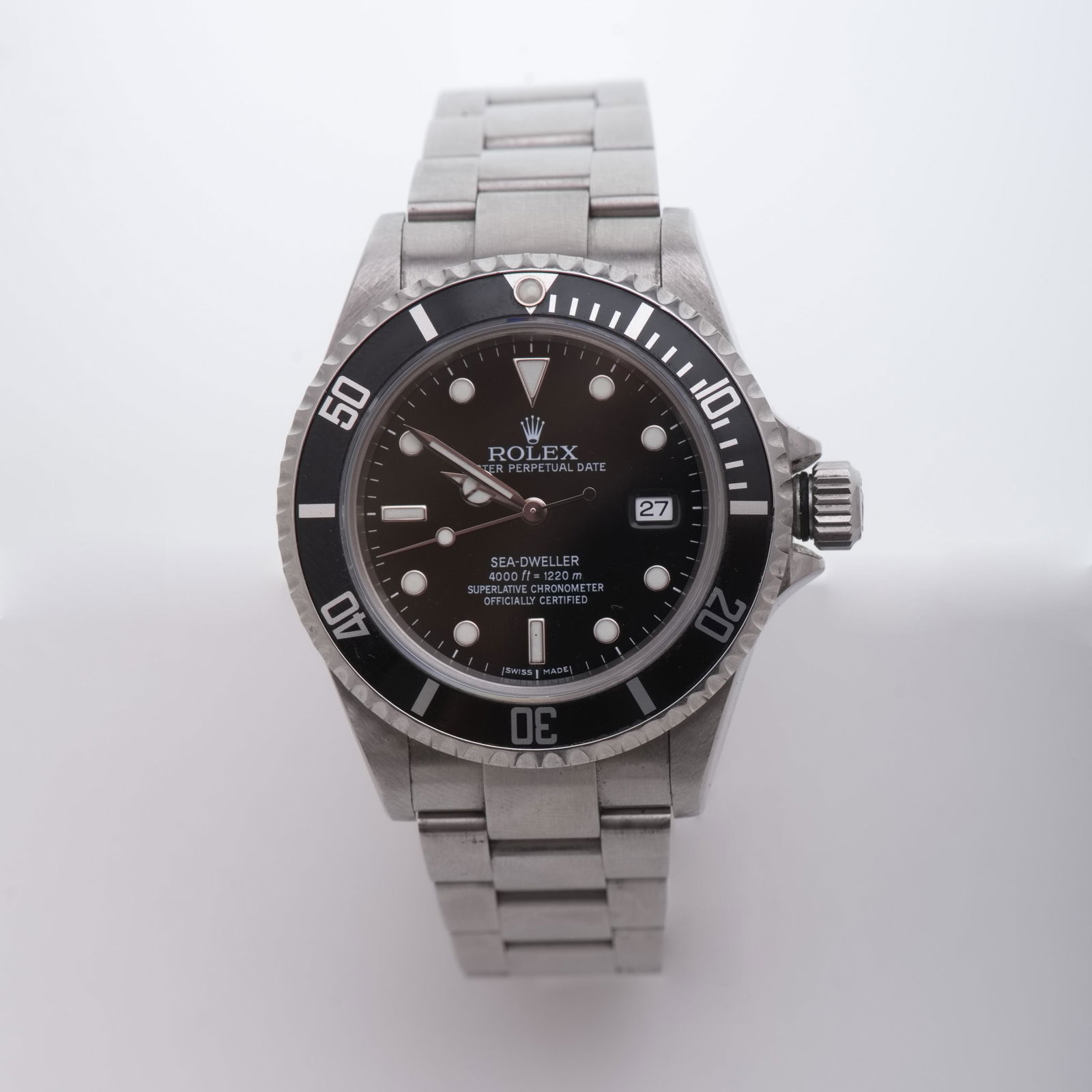 2008 Mens Rolex Sea Dweller Ref 16600 with box and papers (1 of 6)