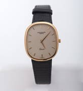 Mens Patek Phillipe Golden Ellipse Quartz 18k watch (1 of 5)