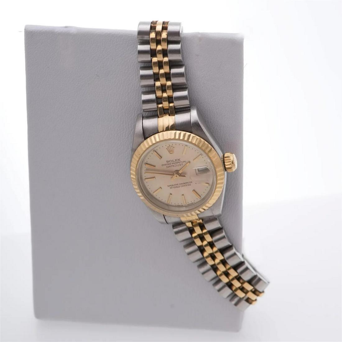 Ladies Rolex DateJust Two Tone Ref 6917 (1 of 9)