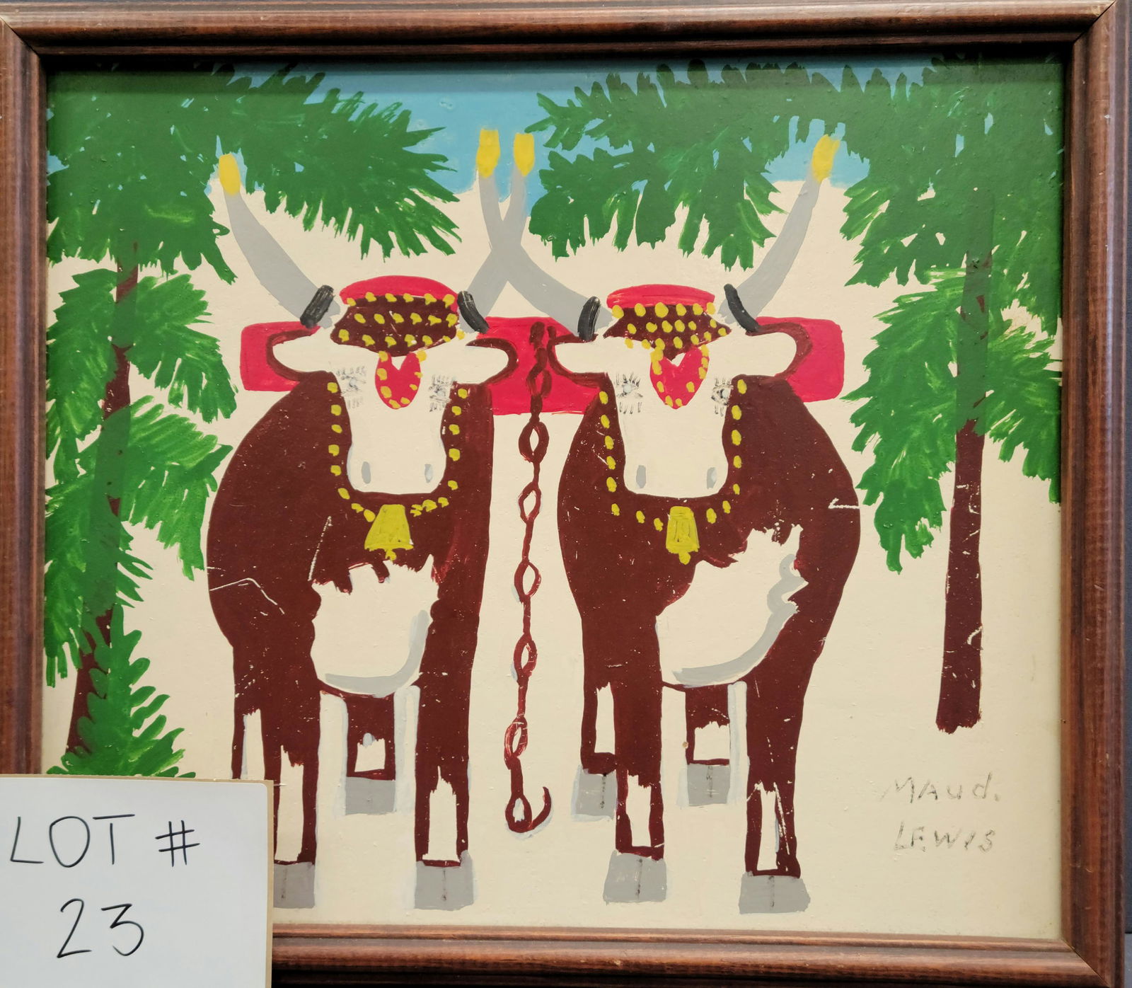 Maud Lewis (Canadian, 1903-1970) (1 of 3)