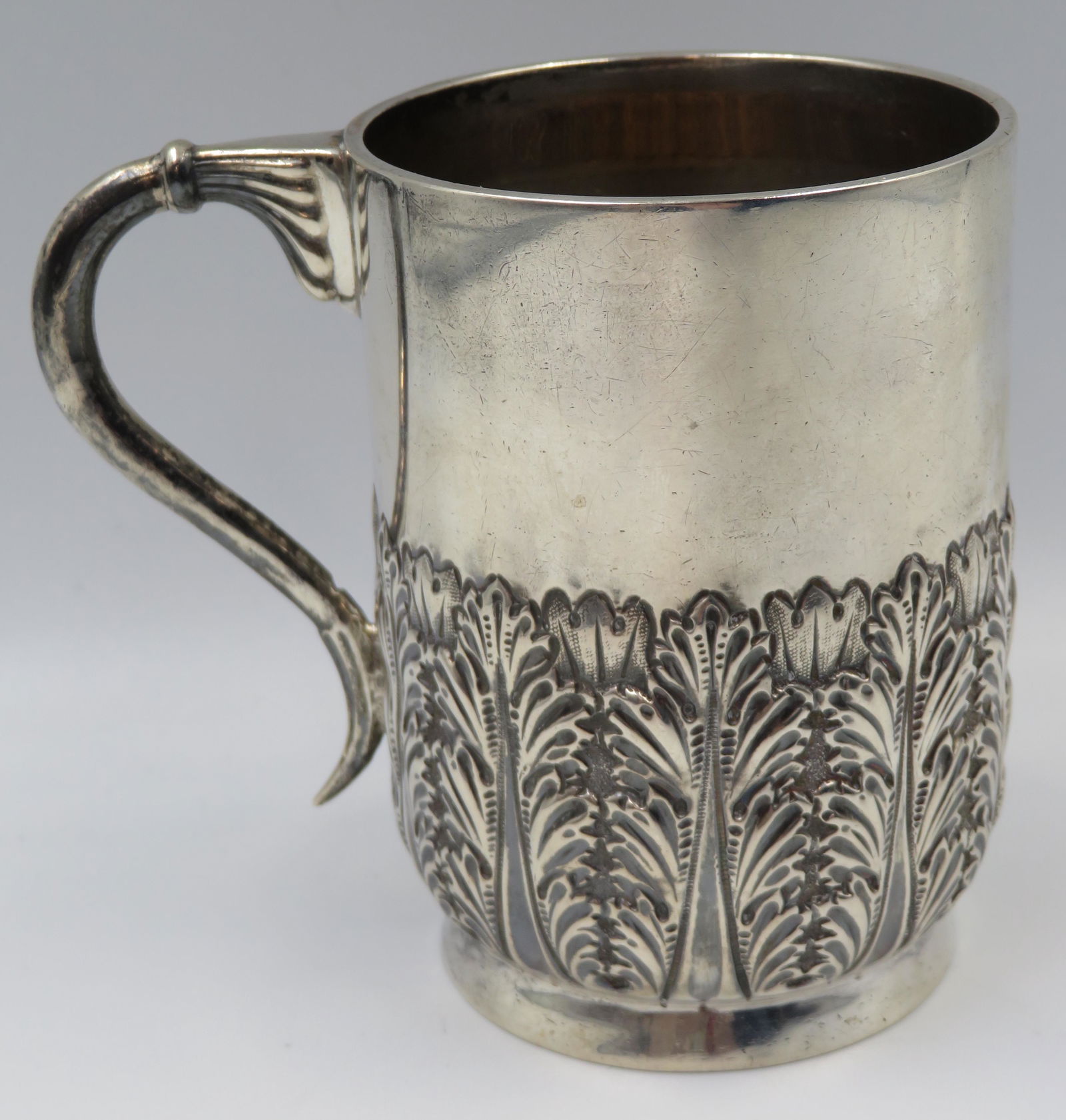 Sterling Silver Christening Mug (1 of 2)