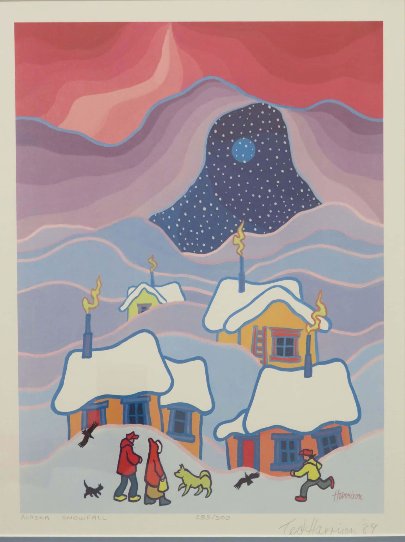 Ted Harrison, (Canadian, 1926-2000) (1 of 3)