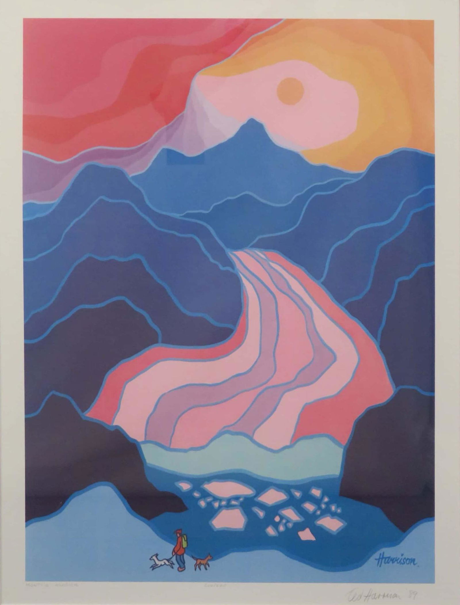 Ted Harrison, (Canadian, 1926-2005 (1 of 3)