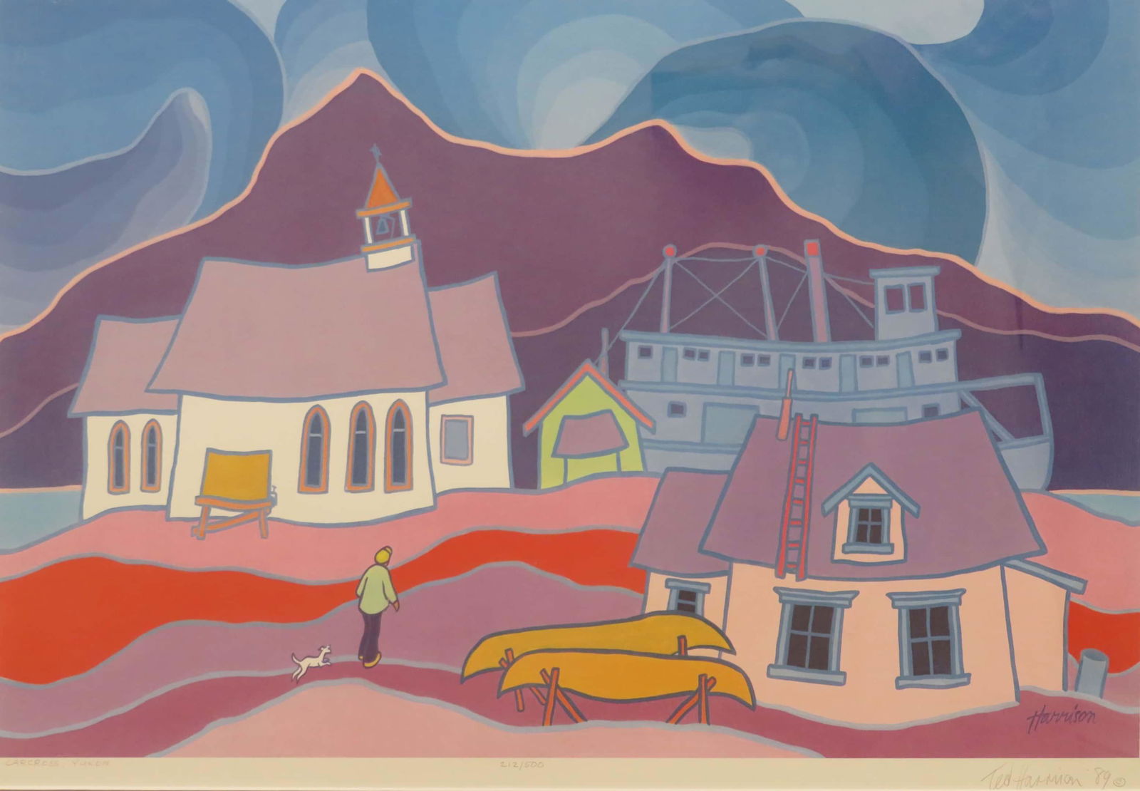 Ted Harrison, (Canadian, 1926-2005) (1 of 3)