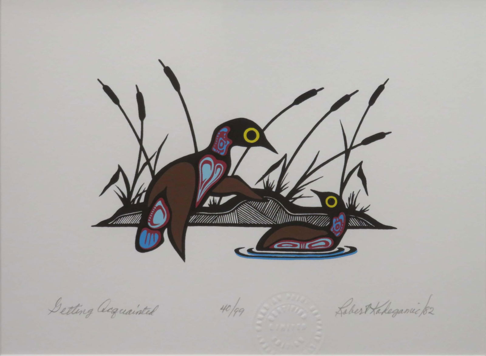 Robert Kakegamic, (First Nations Canadian, b. 1944) (1 of 2)