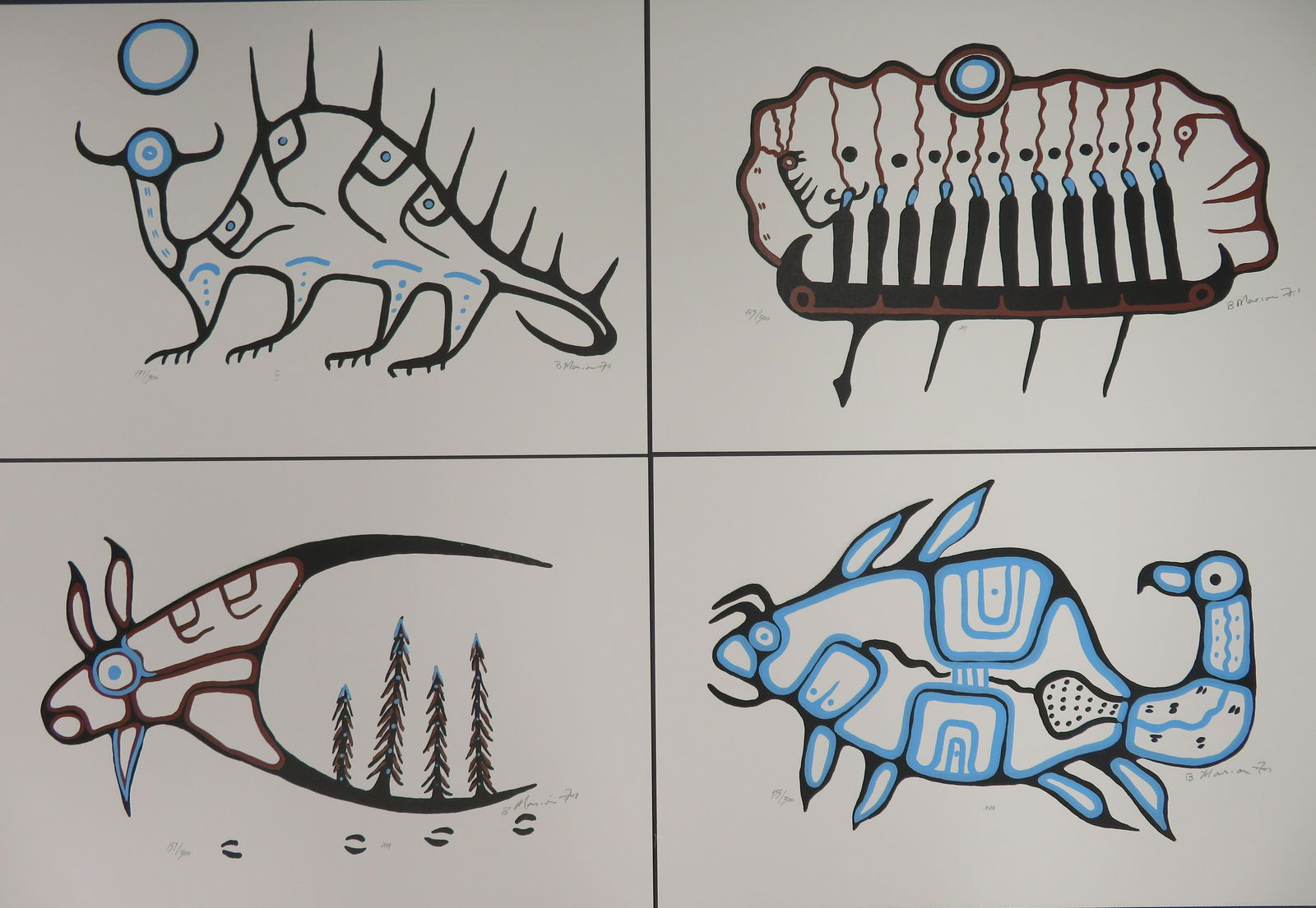 Brian (Pashigeesic) Marion, (Anishinaabe - Ojibwe, 1960-2011) from A Distant Thunder (1 of 2)