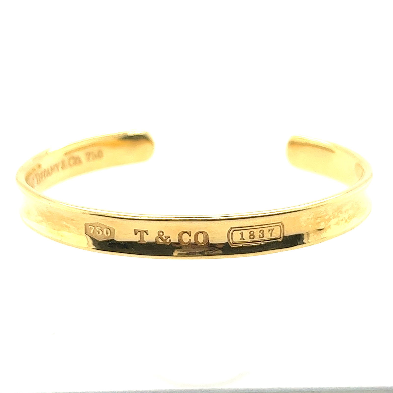 TIFFANY & CO Gold Cuff Bracelet (1 of 3)