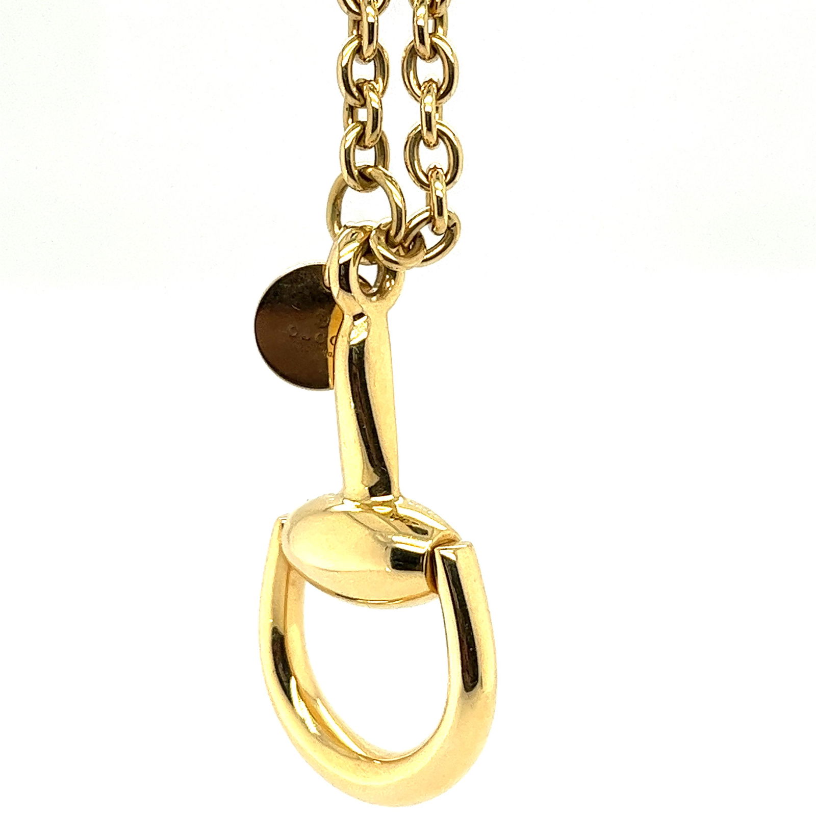 Gucci Horsebit 18k Gold Necklace (1 of 3)