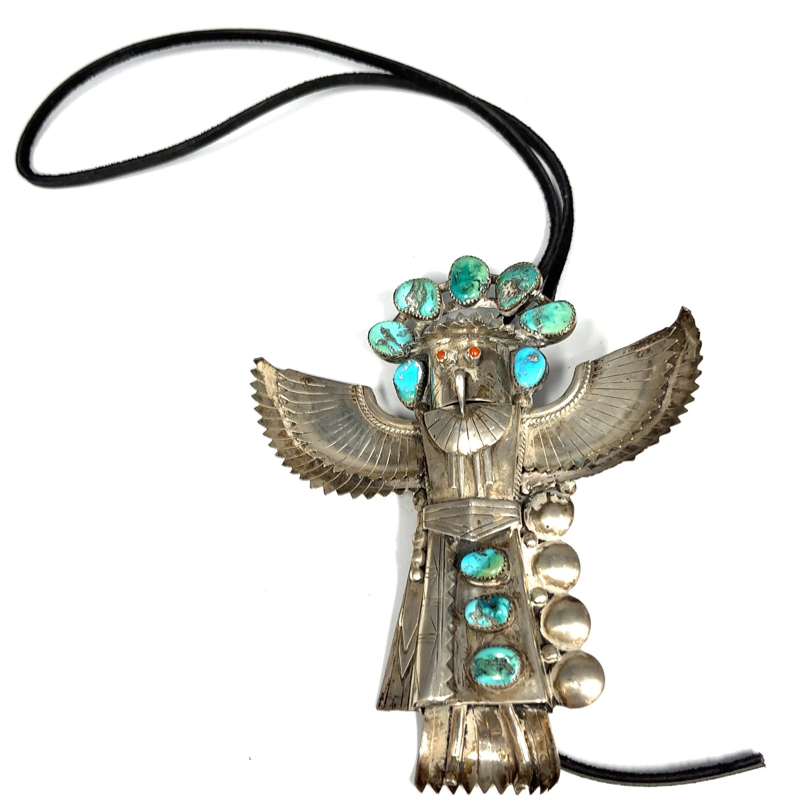 Eagle Dancer Kachina Bolo Tie (1 of 2)
