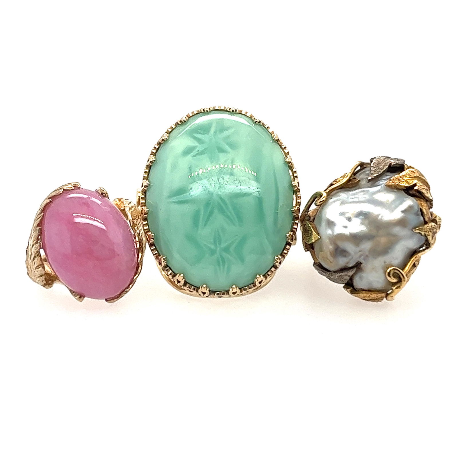 Three 10k  Gold  Rings (1 of 7)