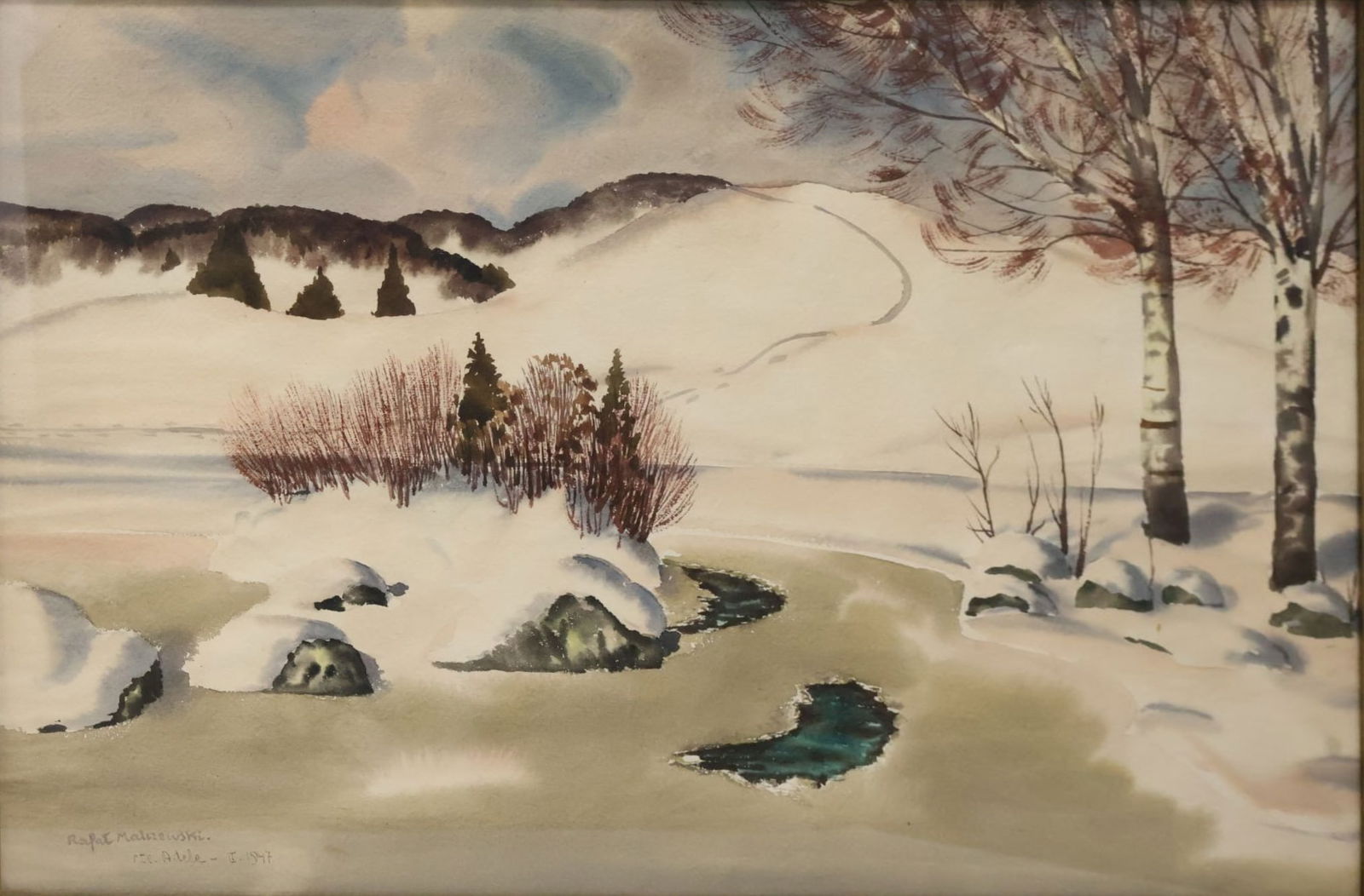 Rafa Malczewski  Polish (Active in Canada) (1892-1965) (1 of 4)