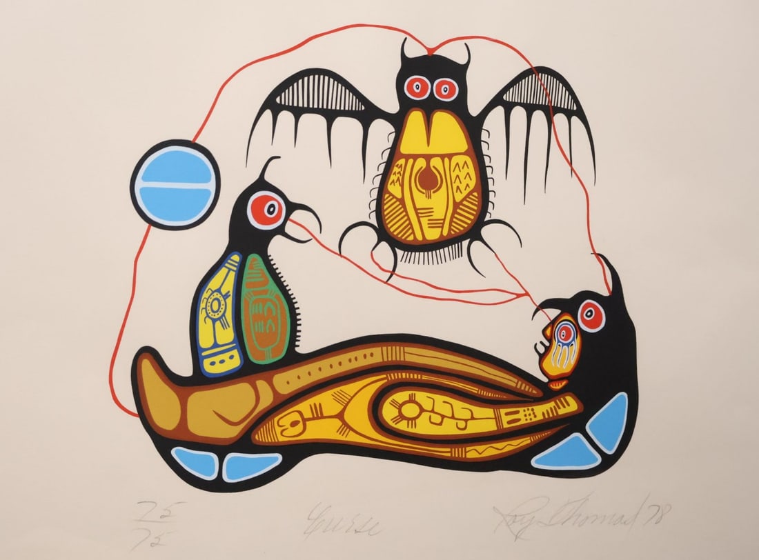 Roy Thomas, First Nations (1949-2004) (1 of 4)