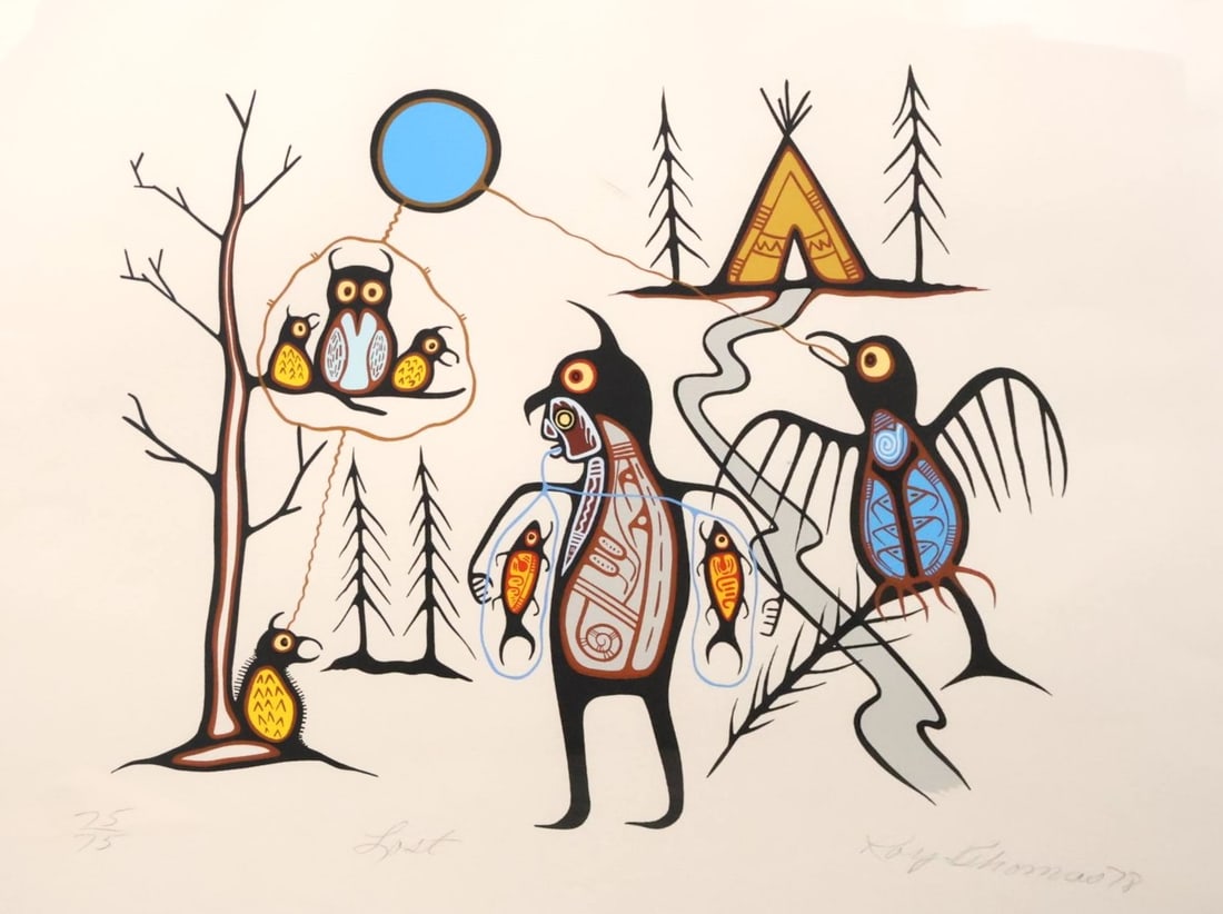 Roy Thomas, First Nations (1949-2004) (1 of 4)