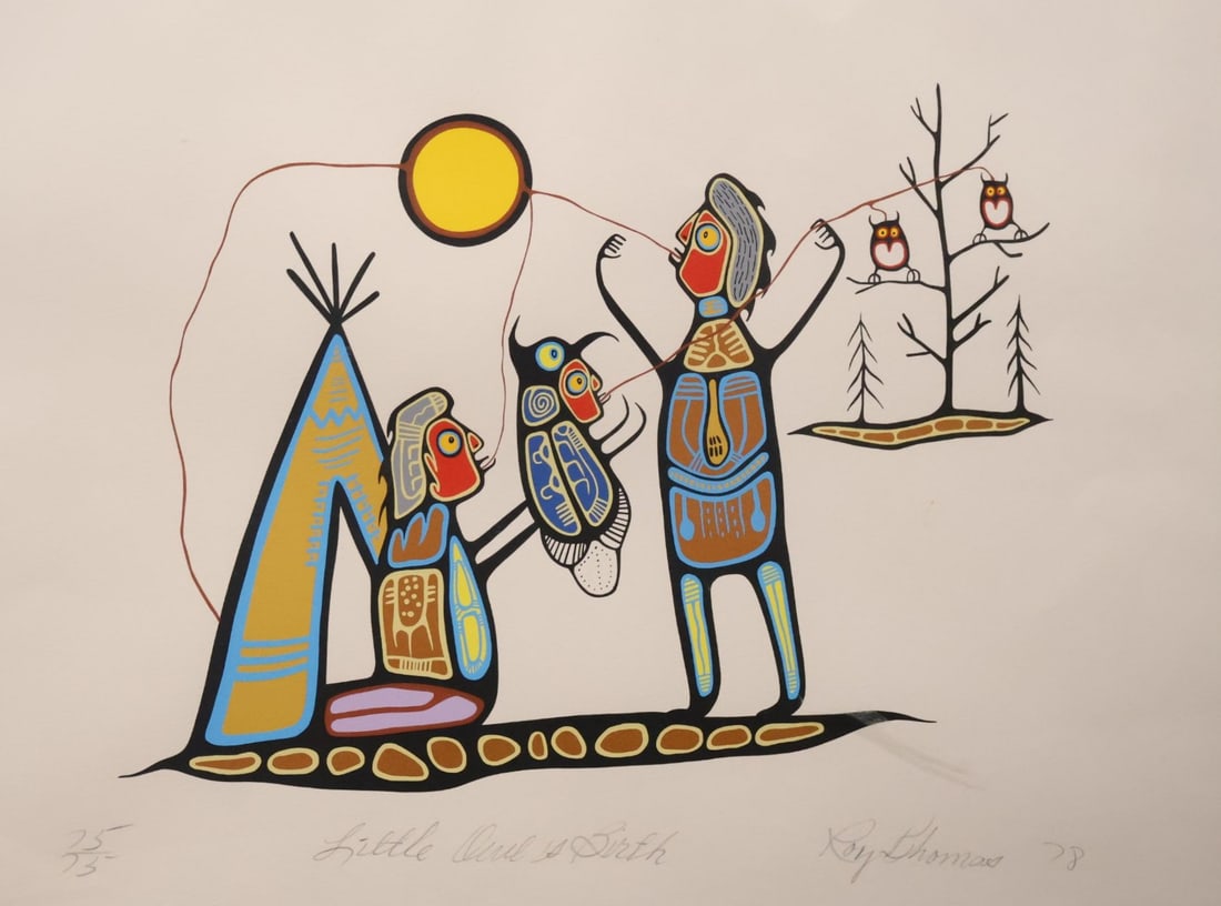 Roy Thomas, First Nations (1949-2004) (1 of 4)