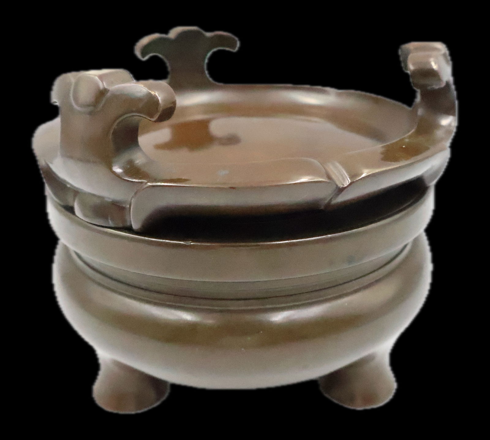 Chinese Bronze Koro / Censor on Stand (1 of 7)