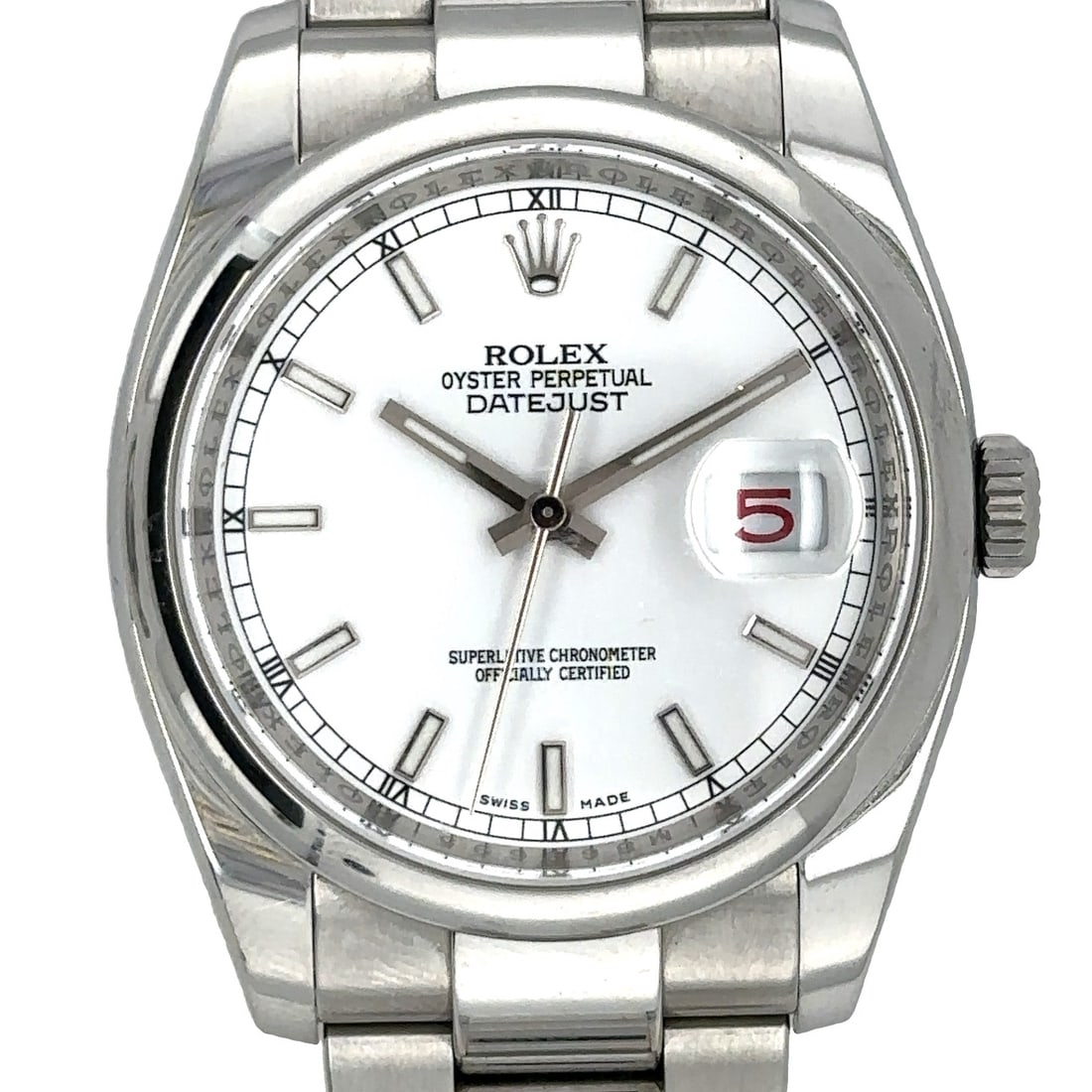 2010 Rolex Datejust 116200 (1 of 11)