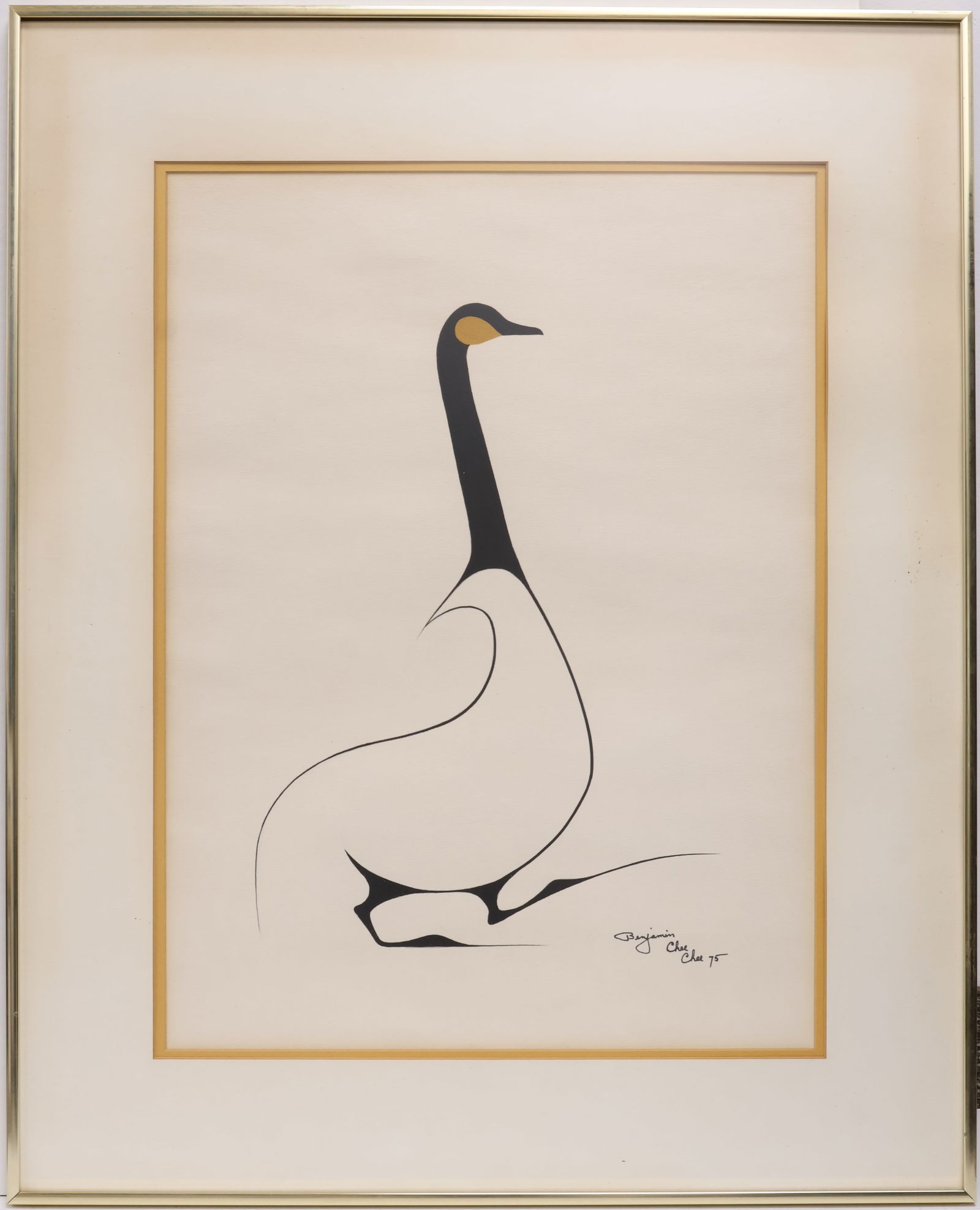 Benjamin Chee Chee, Canadian (1944-1977) (1 of 5)