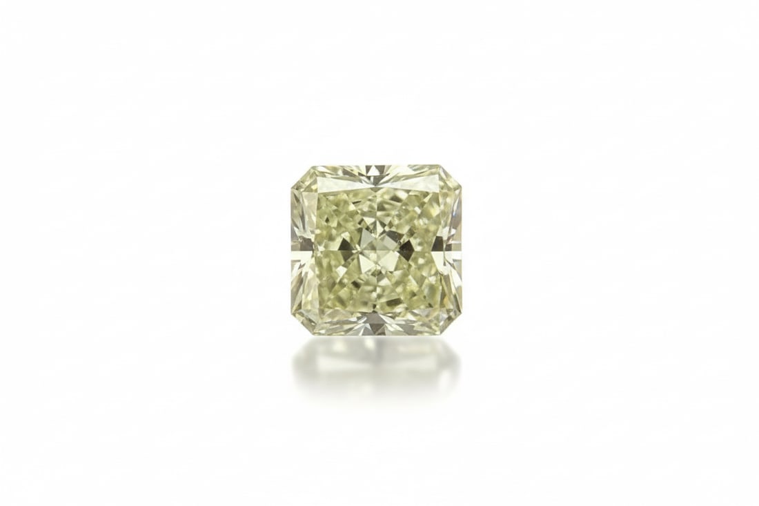GIA 0.44ct Fancy Yellow VS1 Natural Diamond: Loose natural diamond. GIA report #1176097348. 0.44 carats. Fancy Yellow. Clarity: VS1. Cut-cornered square modified brilliant. Dimensions: 4.17 × 4.08 × 2.72mm.