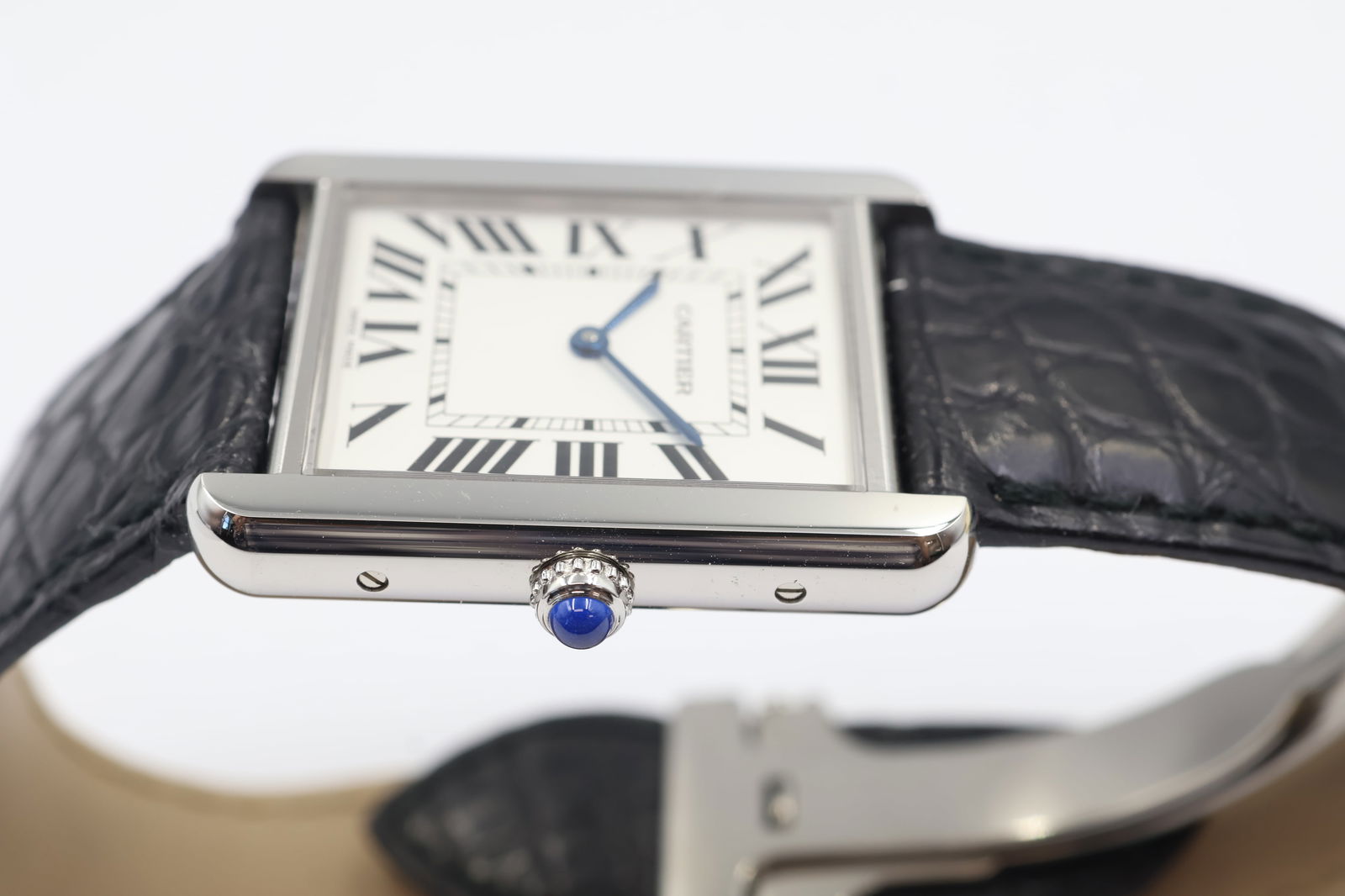 Cartier Tank Steel — Ref 2715, Box & Booklets - 2