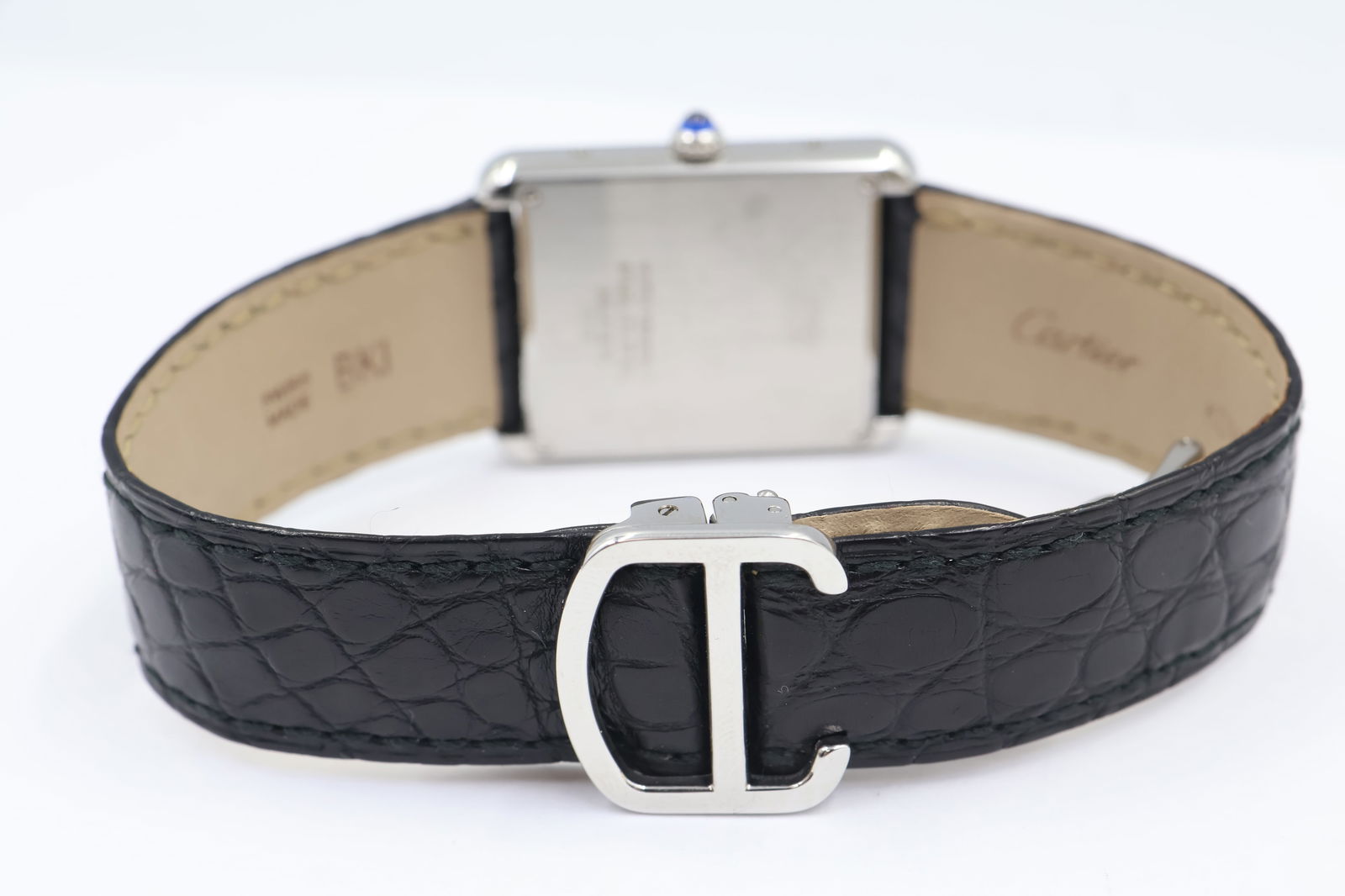 Cartier Tank Steel — Ref 2715, Box & Booklets - 3