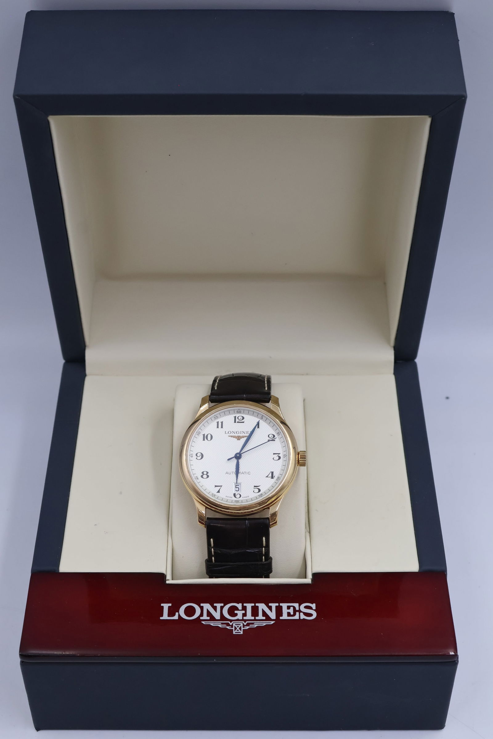 Longines 18k Gold Skeleton Auto — Ref L26288 - 7
