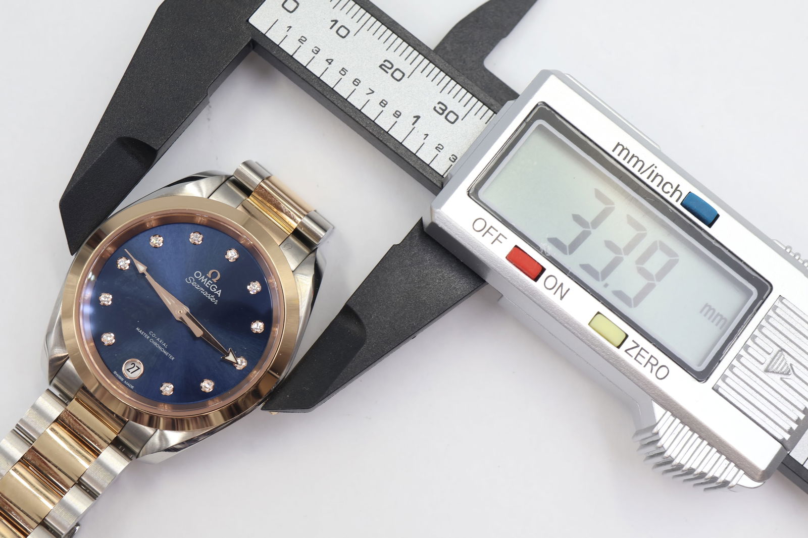 Omega Seamaster Aqua Terra Diamond Dial With Box - 7