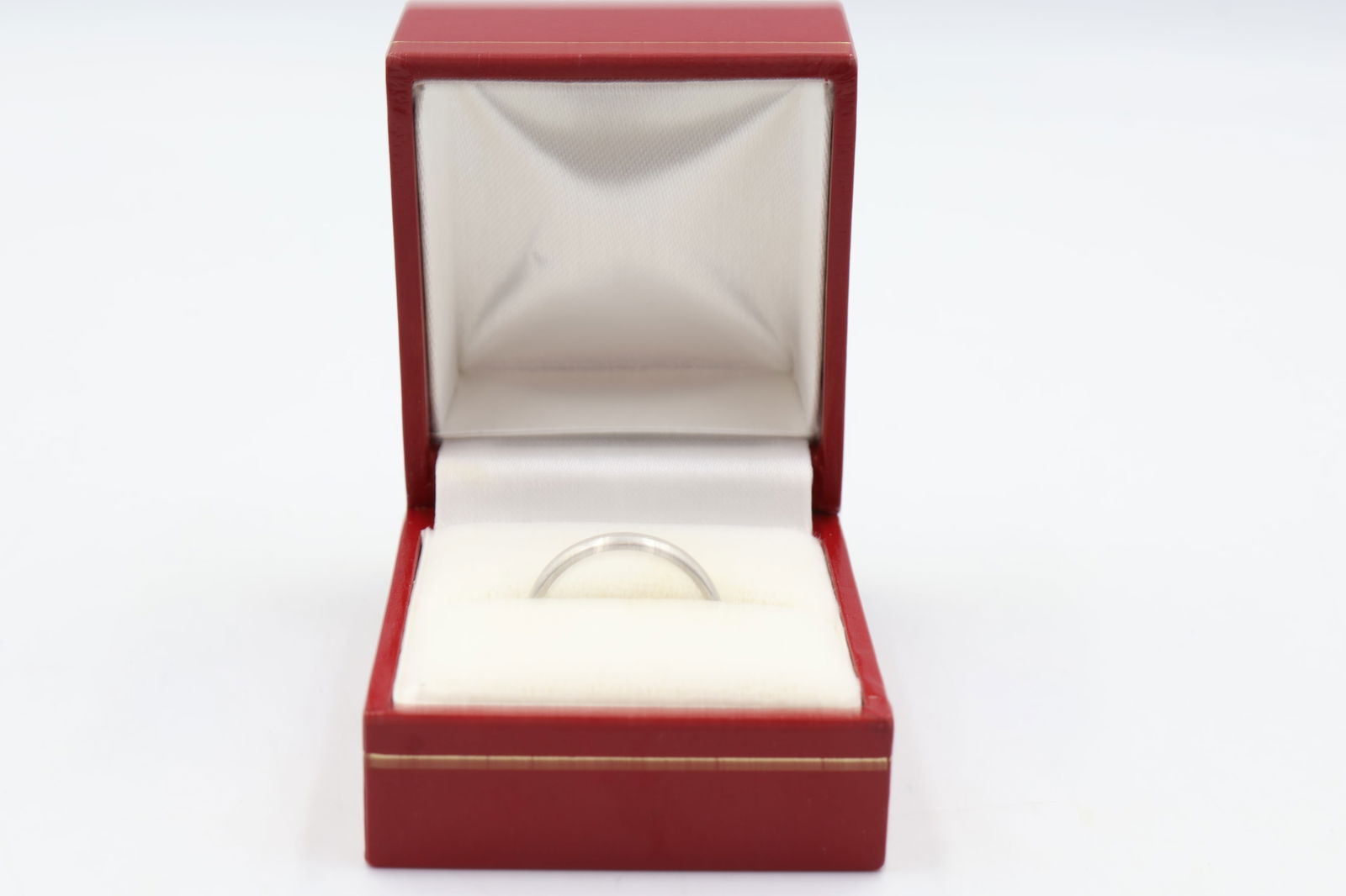 Cartier Pt950 Ring — Size 6, with Box - 2