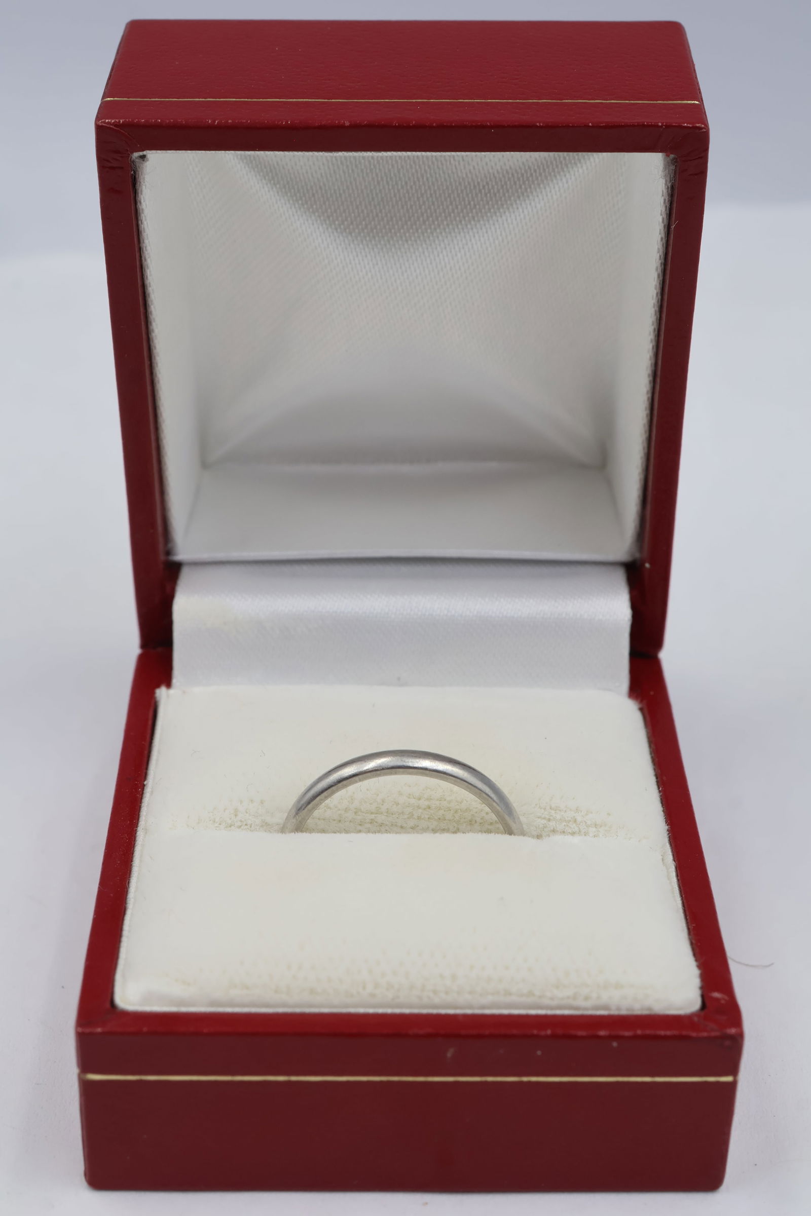 Cartier Pt950 Ring — Size 6, with Box - 4