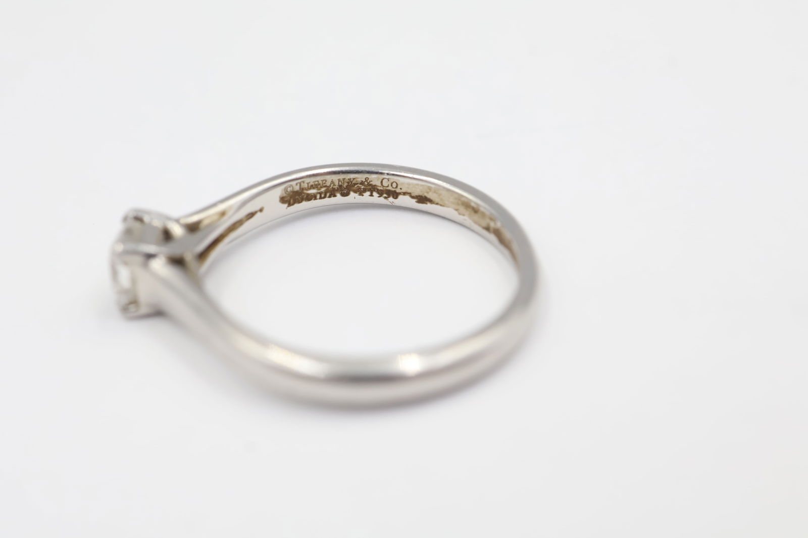 Tiffany & Co. Platinum Wedding Ring Set - 3