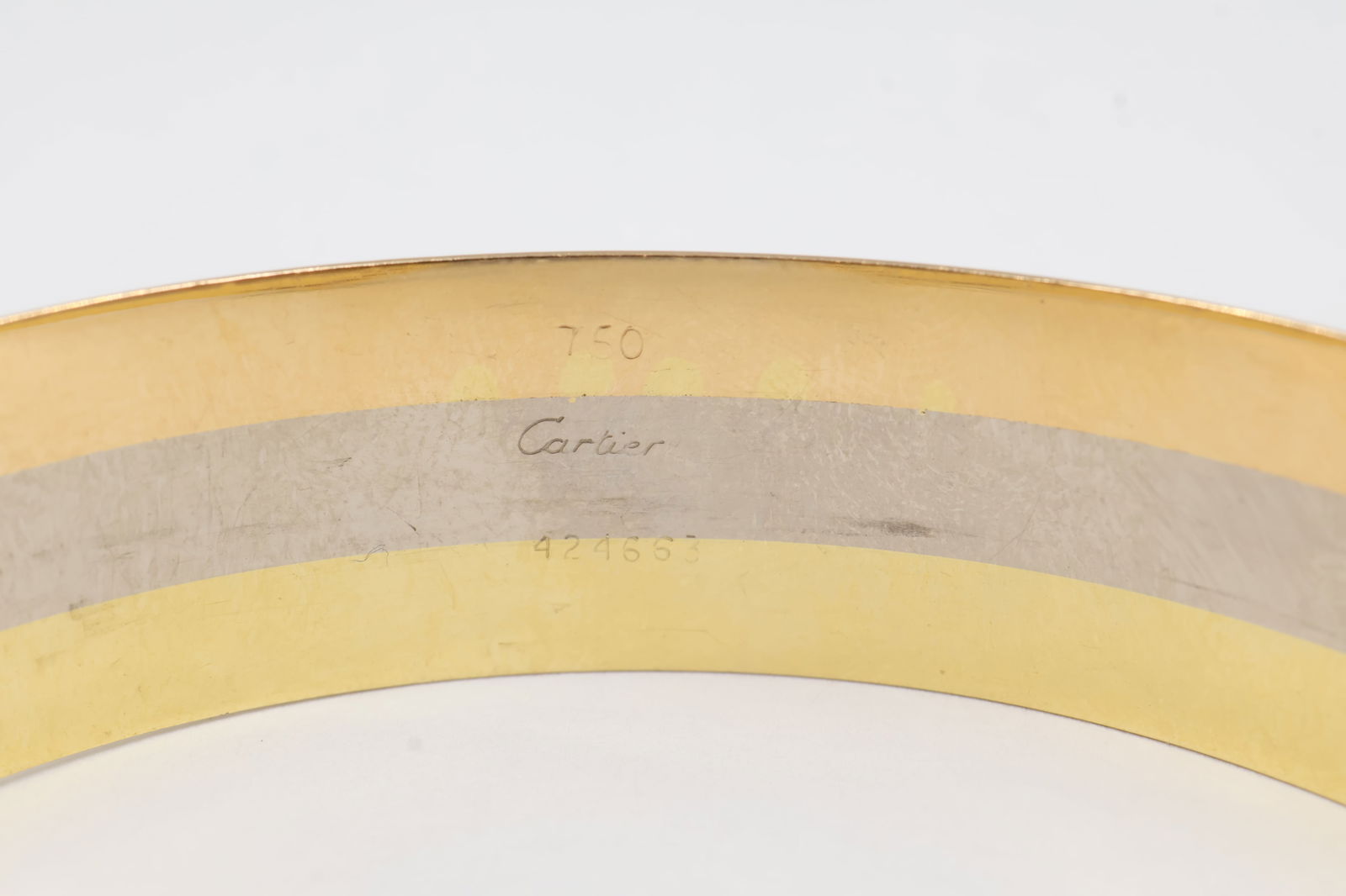 Cartier Trinity Three-Gold Cuff Bracelet - 5