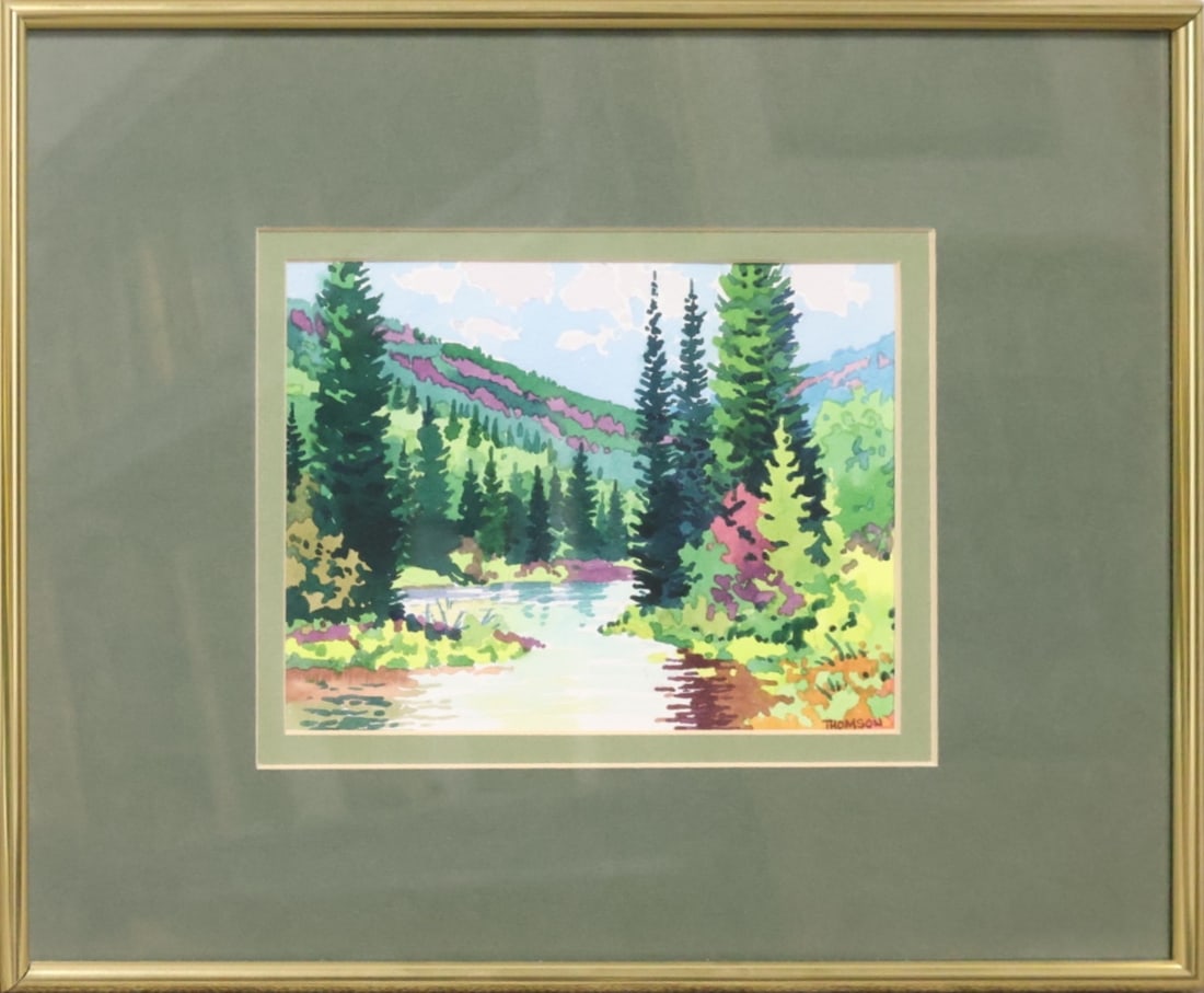 Keith Thomson Canadian (b.1934) (1 of 3)