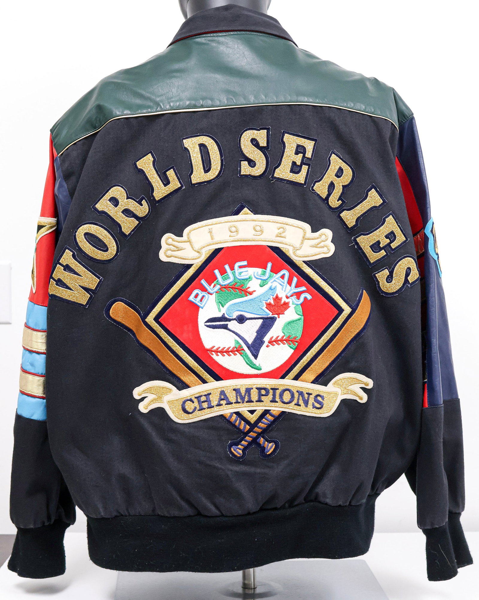 1992 Toronto Blue Jays World Series Champions Jeff Hamilton Leather Jacket - Size XL (1 of 6)