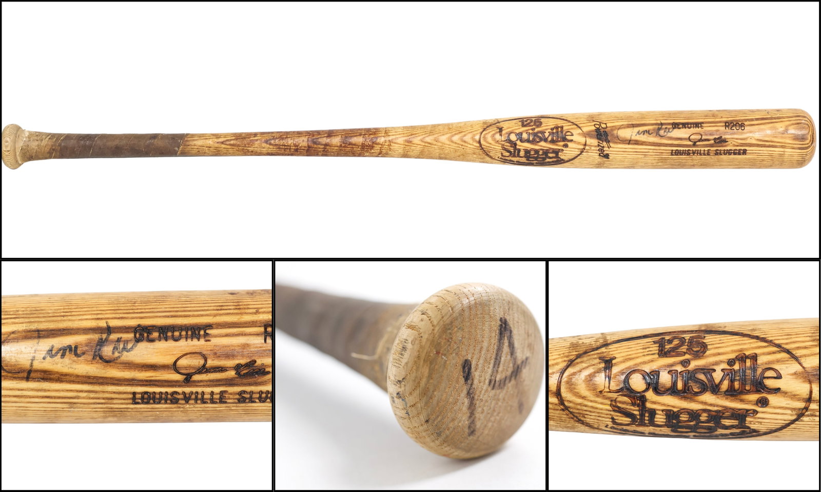 1980-83 Jim Rice Game-Used & Signed Louisville Slugger Bat - MEARS A9.5 - JSA Certified (1 of 10)