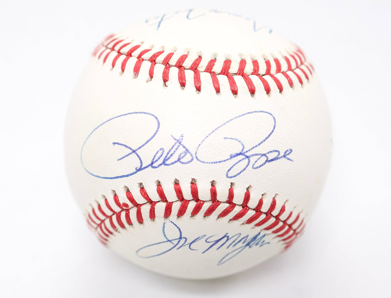 'Big Red Machine' Multi-Signed Baseball Featuring - Rose, Morgan, Perez, Concepcion & Foster (1 of 6)