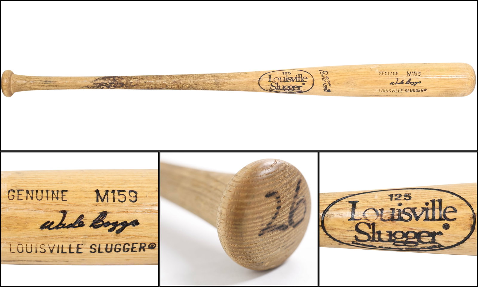 1985 Wade Boggs Game-Used Louisville Slugger Professional Model Bat - MEARS A5 (1 of 10)