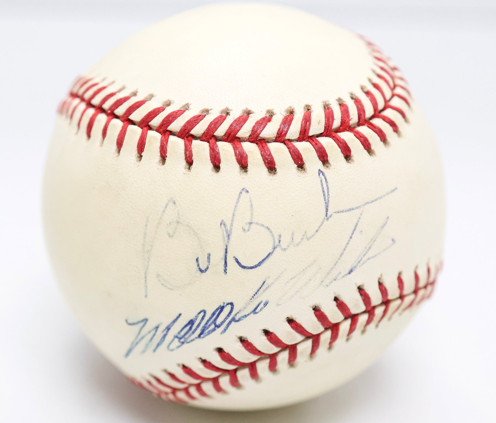 Bill Buckner & Mookie Wilson Dual-Signed Baseball (1 of 3)