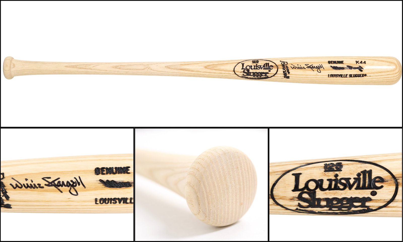 Willie Stargell Signed Louisville Slugger Bat: Willie Stargell Signed Louisville Slugger Bat (Greenshields Collection) A Louisville Slugger bat signed by Hall of Famer Willie Stargell, one of the most powerful hitters of his era & a beloved figure