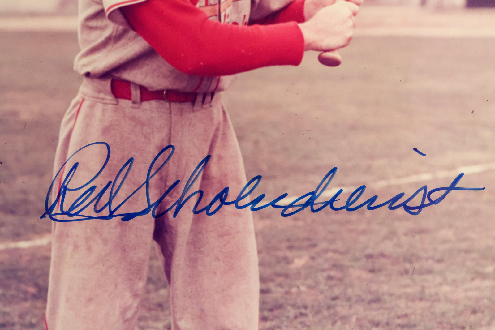 Baseball Hall of Fame Signed Photograph Collection – Larry Doby, Eddie Mathews & Red Schoendienst - 2